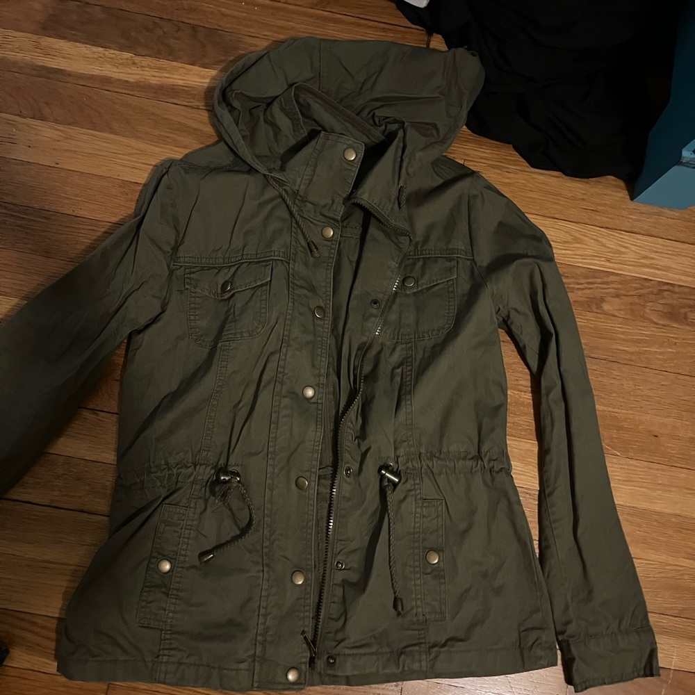 Olive green jacket